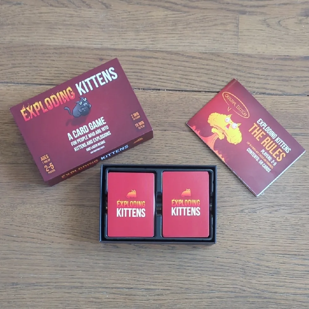 Exploding Kittens Card Game - Picture 2 of 3